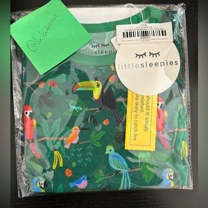 NIP Little Sleepies Birds of a Feather Short Two Piece Set